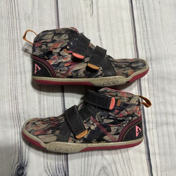 Plae Girls Sneakers Size 1 Max Deep Space Purple Summer - Picture 5 of 10